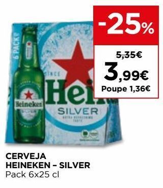 El Corte Inglés Cerveja heineken promoção