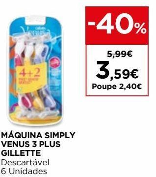 El Corte Inglés Depiladores gillette promoção