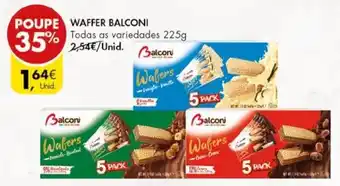 Pingo Doce Balconi Wafers 225g promoção