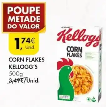 Pingo Doce Corn Flakes Kelogg's 500g promoção
