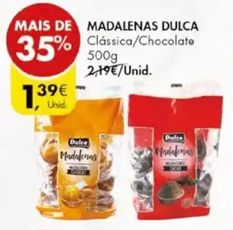 Pingo Doce Madalenas Dulca 500g promoção