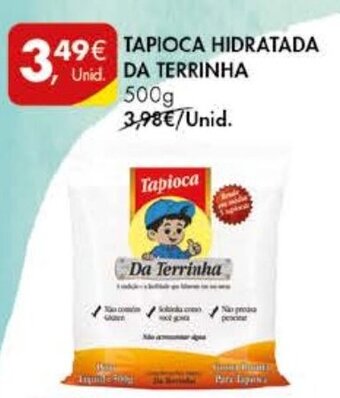 Tapioca Hidratada da Terrinha 500g