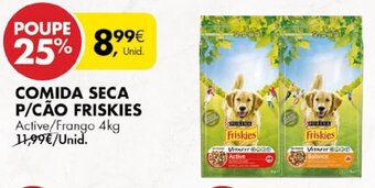 Pingo Doce Comida Seca p/Cão Friskies 4kg promoção