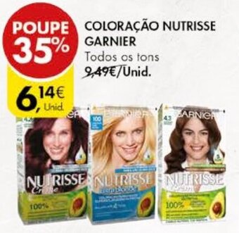 Pingo Doce Coloração Nutrisse Garnier promoção