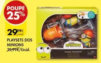 Pingo Doce Playsets Dos Minions promoção