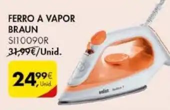 Pingo Doce Ferro a Vapor Braun promoção