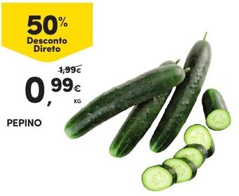 Continente Pepino promoção