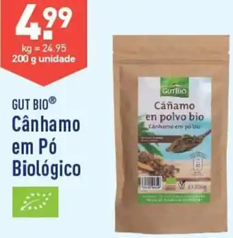 ALDI Gut Bio Cânhamo em Pó Biológico 200g promoção