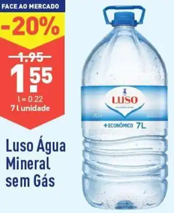 ALDI Luso Água Mineral sem Gás 7L promoção