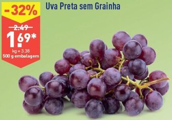 Uva Preta sem Grainha 500g