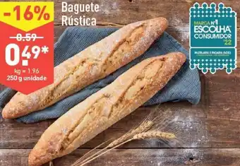 Baguete Rústica 250g