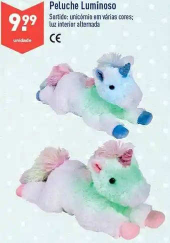 ALDI Peluche Luminoso promoção