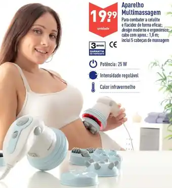 ALDI Aparelho Multimassagem 1,8m promoção