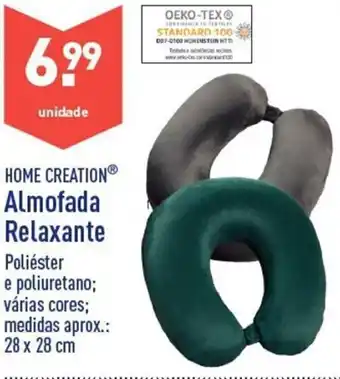 ALDI Home Creation Almofada Relaxante 28 x 28cm promoção