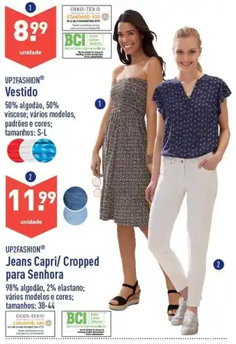 ALDI Up2fashion Vestido S-L promoção