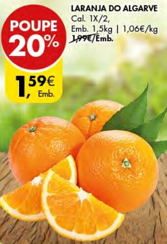 Pingo Doce Laranja do Algarve 1,5kg promoção
