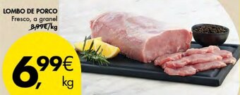 Pingo Doce Lombo de Porco promoção