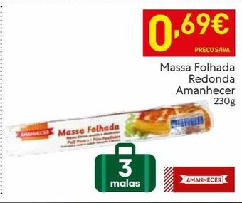 Recheio Massa folhada amanhecer promoção