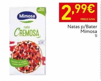 Recheio Laticínio mimosa promoção