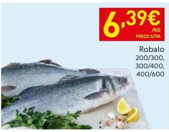 Recheio Robalo promoção