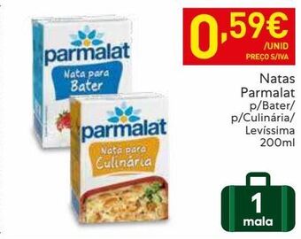 Recheio Laticínio parmalat promoção