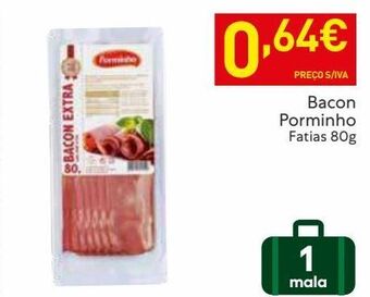 Recheio Bacon porminho promoção