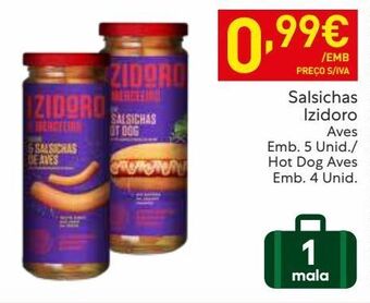 Recheio Salsicha izidoro promoção