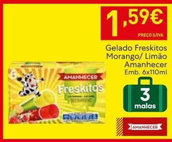 Recheio Gelados amanhecer promoção