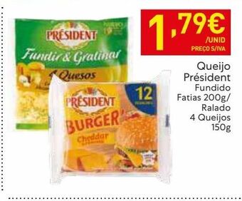 Recheio Queijos président promoção