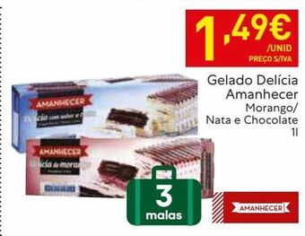 Recheio Gelados amanhecer promoção