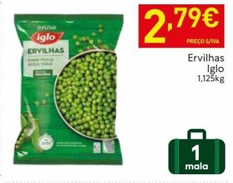 Recheio Ervilhas verdes iglo promoção