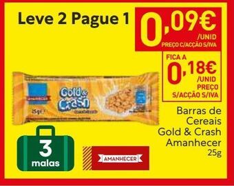 Recheio Cereais amanhecer promoção