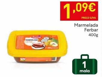 Recheio Marmelada ferbar promoção