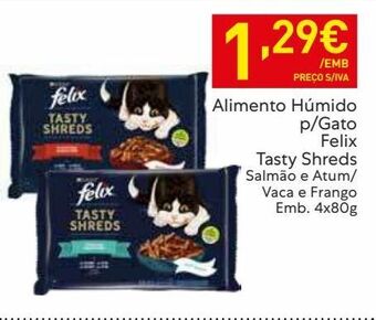 Recheio Ração para gatos felix promoção