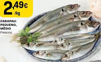 Intermarché Carapau Pequeno Médio Frescos promoção