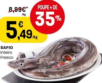 Intermarché Safio Inteiro Fresco promoção