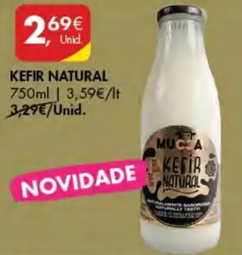 Pingo Doce Kefir Natural Mucca 750ml promoção
