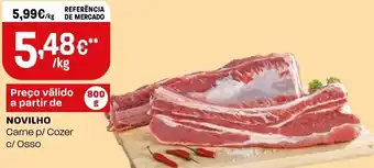 Intermarché Novilho Carne p/Cozer c//Osso 800g promoção