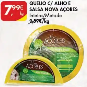 Pingo Doce Queijo c/Alho e Salsa Nova Açores promoção