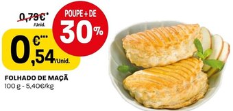Intermarché Folhado de Maça 100g promoção