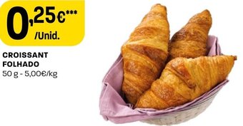 Intermarché Croissant Folhado 50g promoção