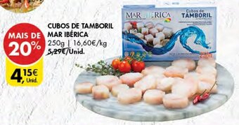 Pingo Doce Cubos de Tamboril Mar Ibérica 250g promoção