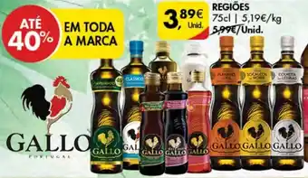 Pingo Doce Regiões Gallo 75cl promoção