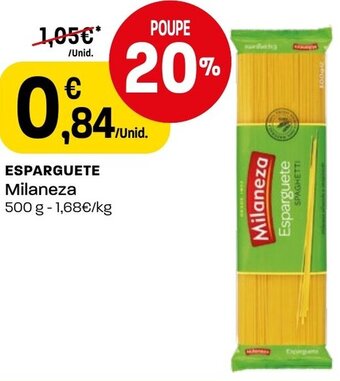 Intermarché Esparguete Milaneza 500g promoção