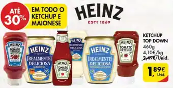 Pingo Doce Heinz Ketchup Top Down 460g promoção