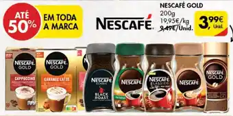 Pingo Doce Nescafé Gold 200g promoção