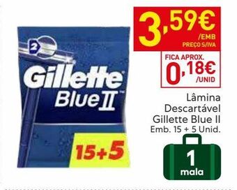 Recheio Barbeiro gillette promoção