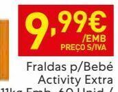 Recheio Fraldas dodot promoção