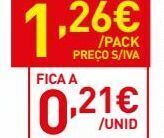 Recheio Água vimeiro promoção