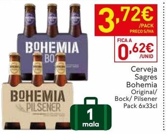 Recheio Cerveja bohemia promoção